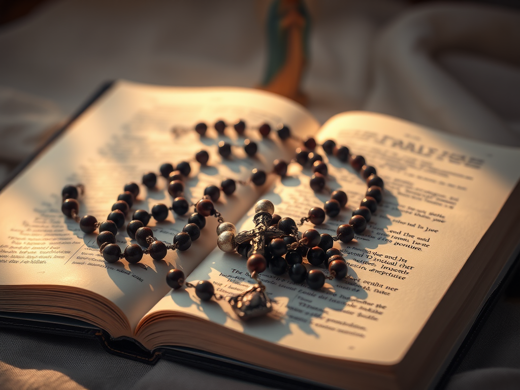 Le Rosaire : chemin de contemplation du Christ à l’école de Marie