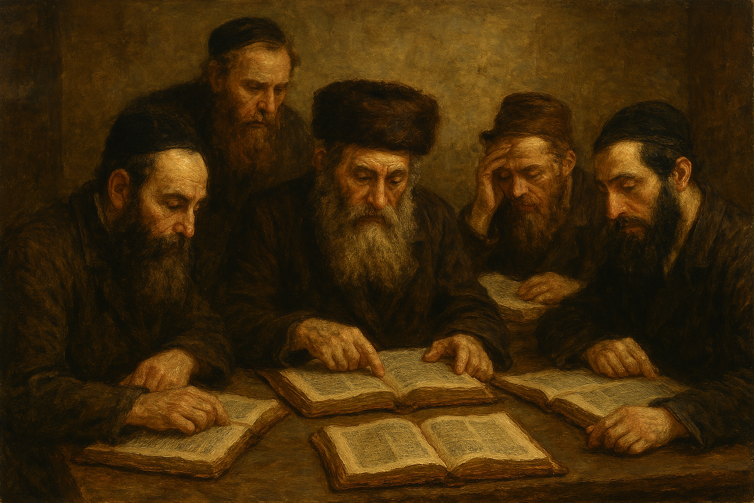 Kabbalistes à l'étude