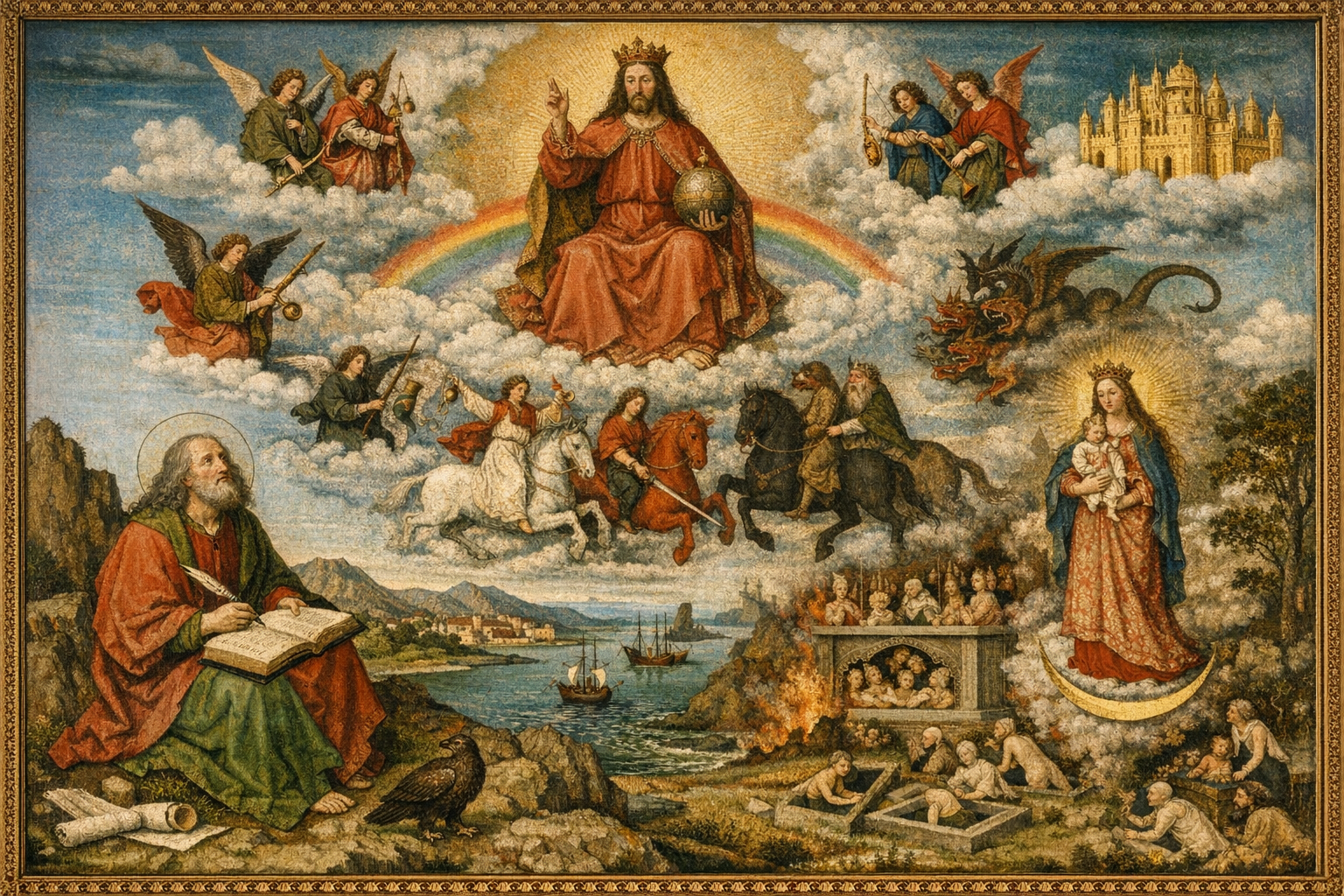 L&rsquo;Apocalypse de Jean, un dévoilement eschatologique